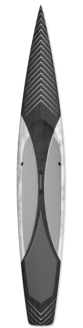 SUP Custom Blue Marlin Indigo paddleboard Race Board