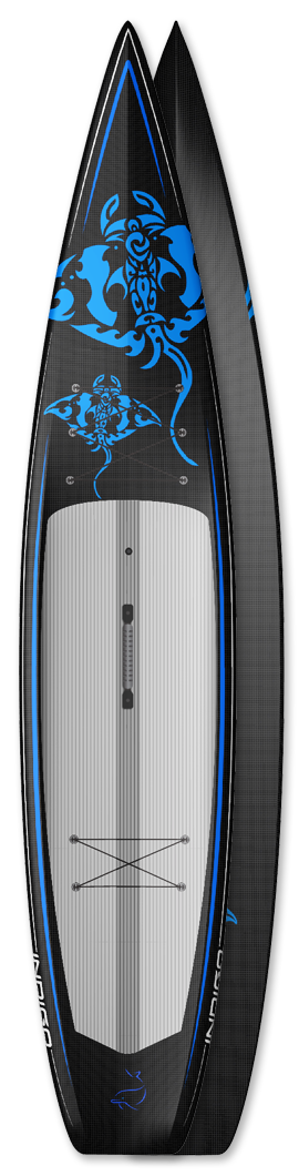 Seagull Custom Race SUP Board - Indigo Seagull Paddleboard - Custom SUP board design by Indigo-SUP made in the USA