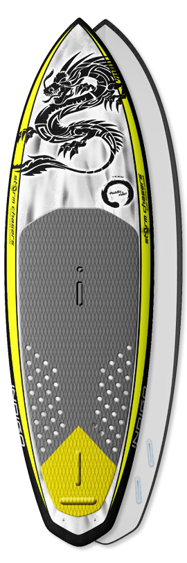 Recreational Paddleboard - Indigo Storm Chasers Paddleboard - Custom SUP board design by Indigo-SUP made in the USA