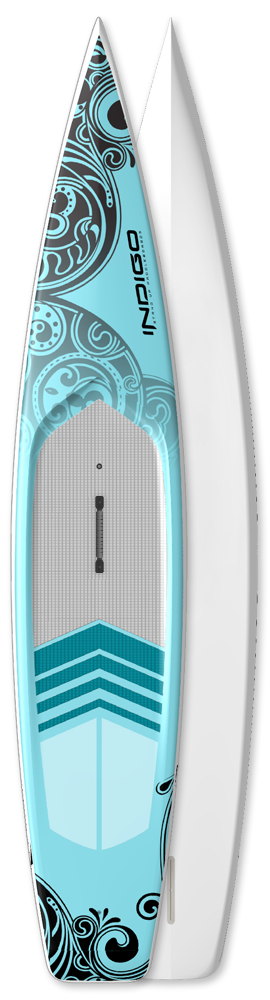 SUP race paddleboard Seagull Indigo custom made boards
