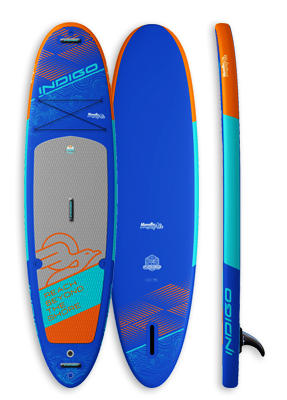 Manatee Air Inflatable & Touring Paddleboard: Indigo Paddle Boards handcrafted custom made in the USA
