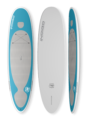 Manatee Softtop Recreational Paddleboard: Indigo Paddle Boards handcrafted custom made in the USA